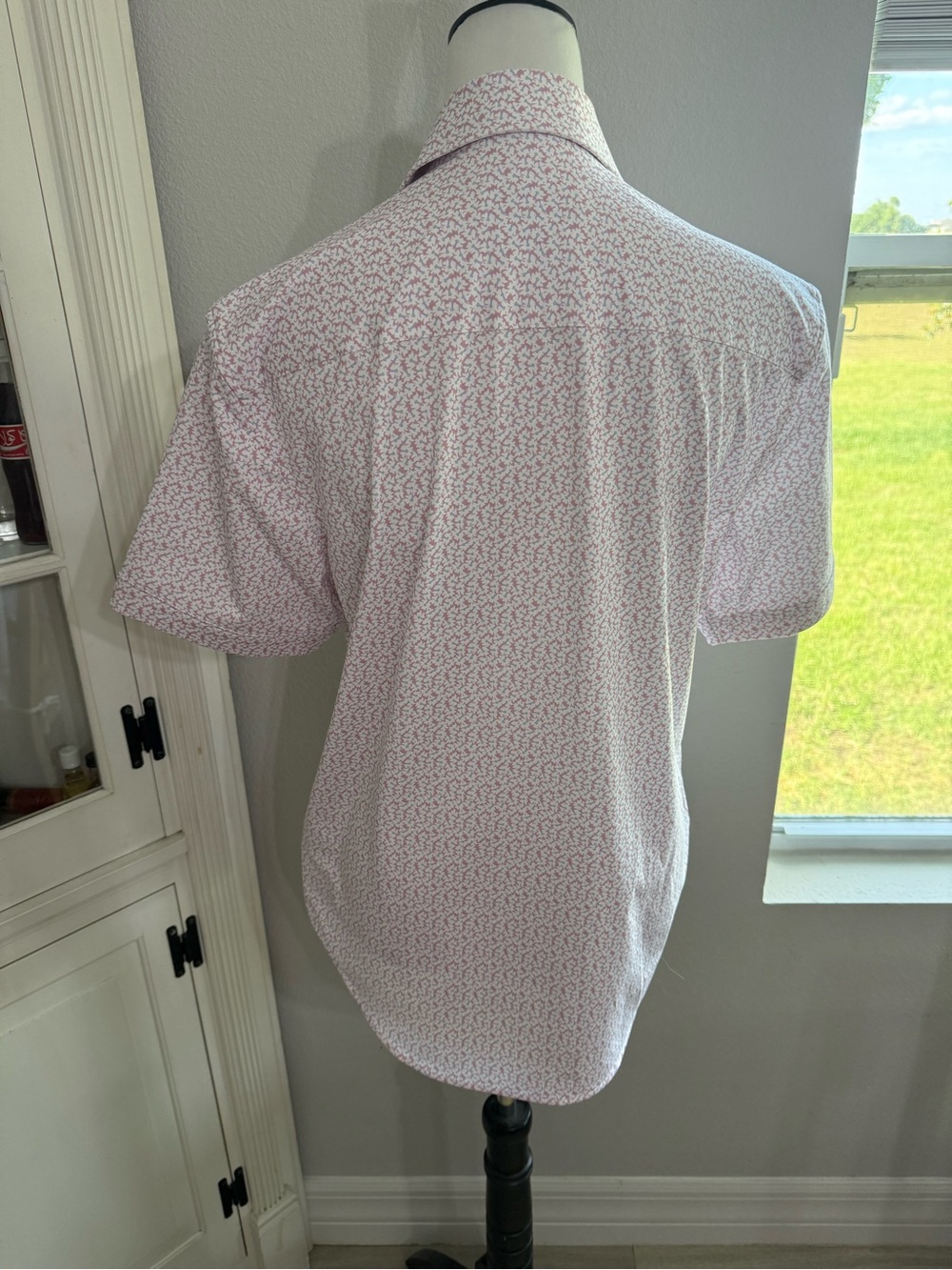 Bugatchi Miles OoohCotton Short-Sleeve Button Shirt - Picture 3 of 7